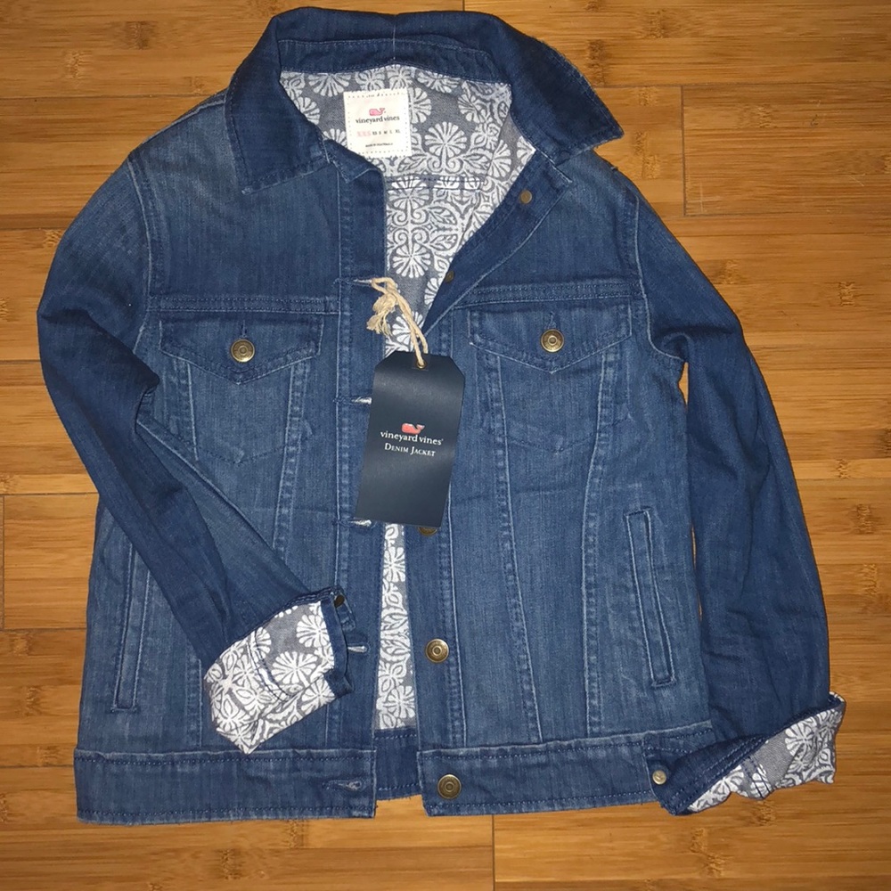 Vineyard vines jean jacket